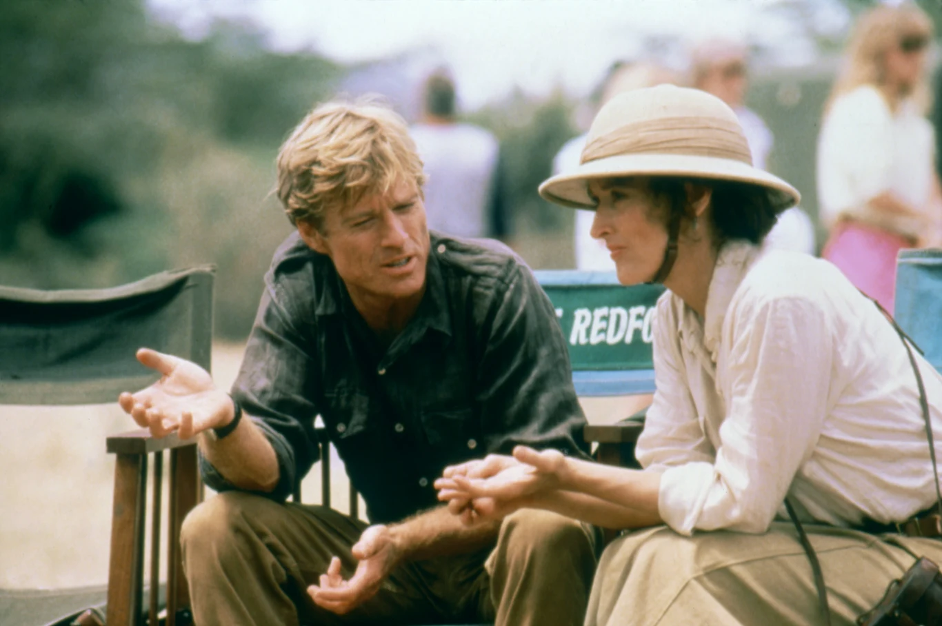 Meryl Streep i Robert Redford w Pożegnaniu z Afryką