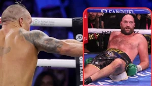 Ołeksandr Usyk i Tyson Fury