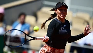 Jessica Pegula w meczu z Elise Mertens