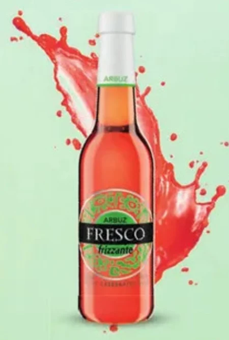 Fresco Frizzante Wino aromatyzowane słodkie półmusujące gazowane polskie arbuz 330 ml