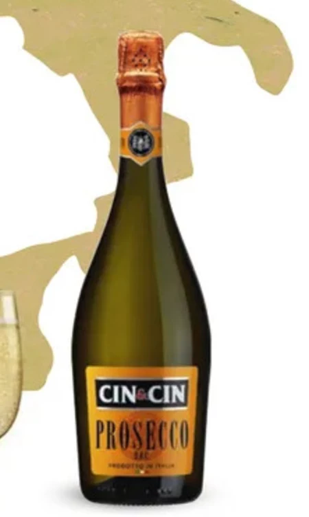 Cin&Cin Prosecco D.O.C. Wino białe wytrawne musujące włoskie 750 ml