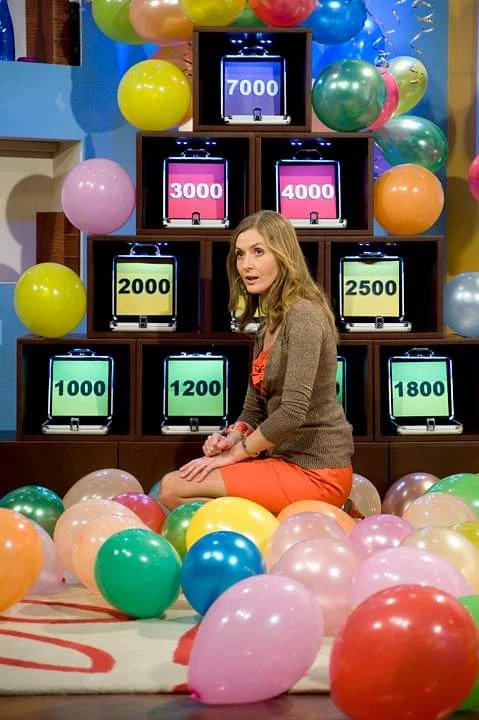 Agnieszka Wróblewska podczas nagrania jednego z odcinków programu "Granie na ekranie". Agnieszka Wróblewska podczas nagrania jednego z odcinków programu "Granie na ekranie".