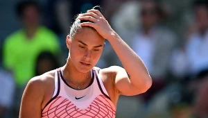Aryna Sabalenka na kortach Rolanda Garrosa