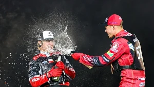Mateusz Cierniak i Damian Ratajczak na podium SGP2.