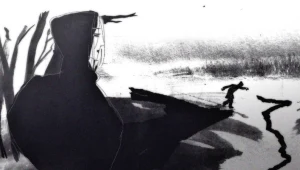 Kadr z filmu "Zima", który otrzymał Złotego Smoka i Złotego Lajkonika