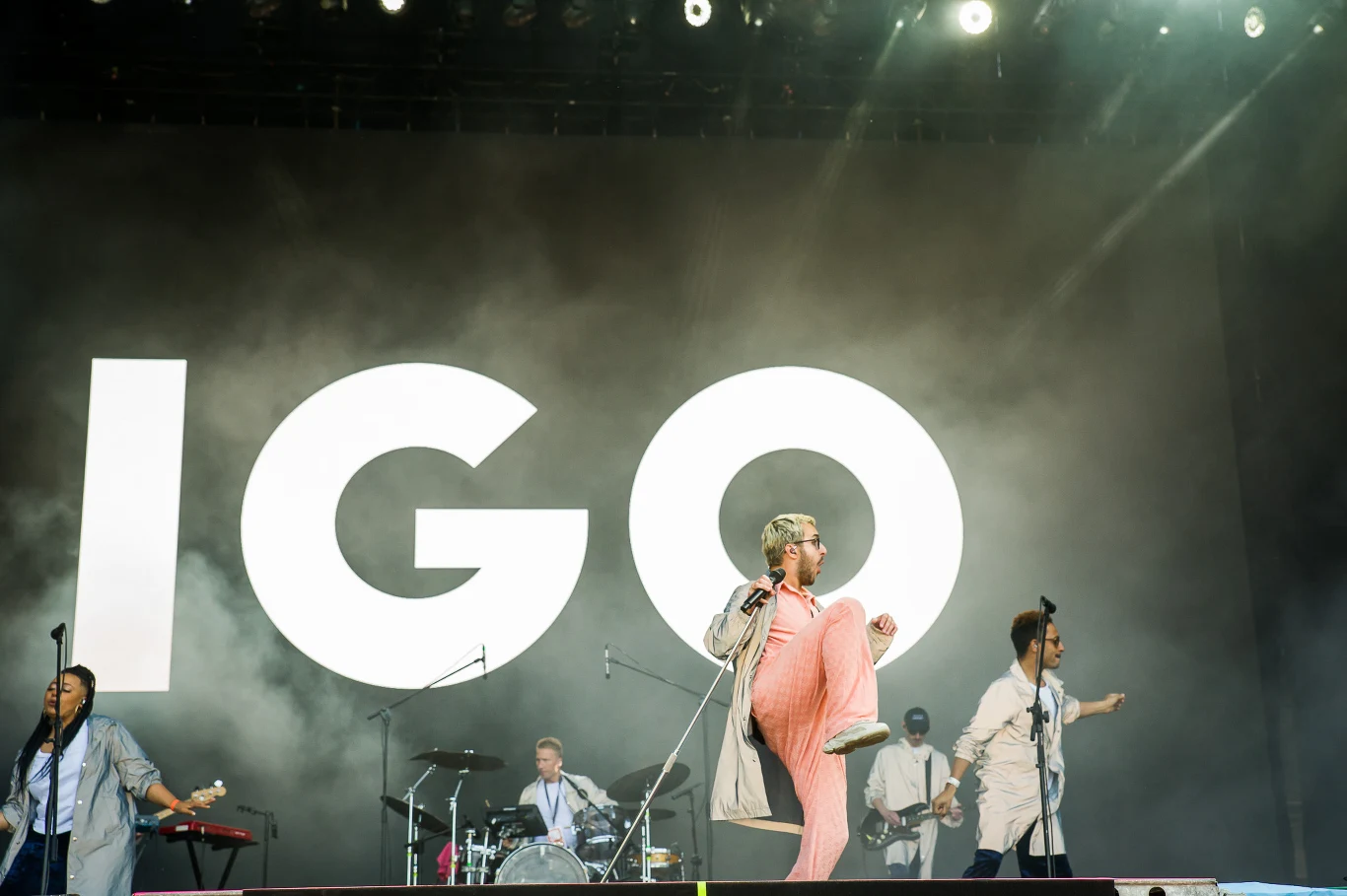 Koncert Igo podczas Orange Warsaw Festival 2023