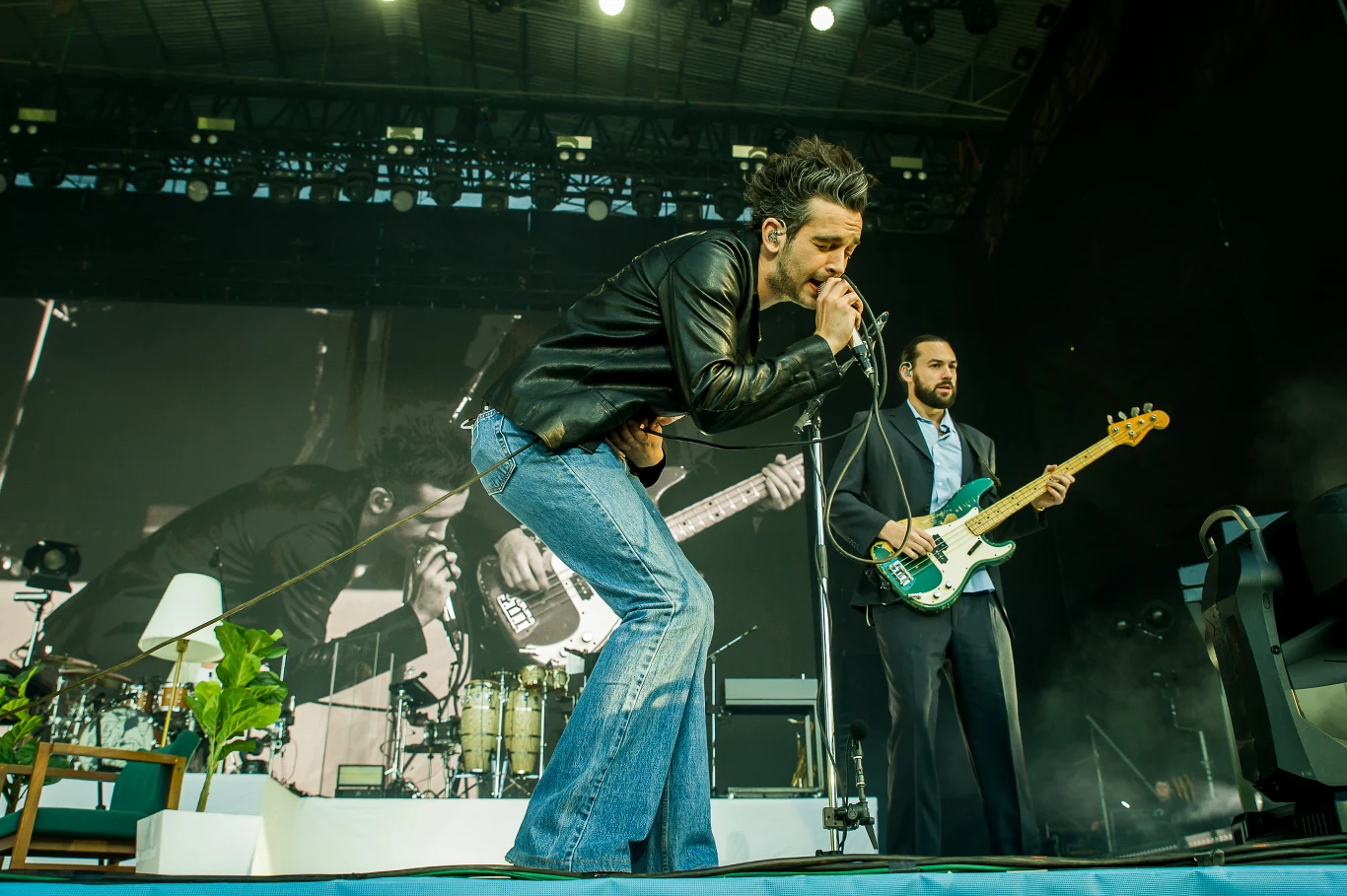 Koncert The 1975 na scenie Orange Warsaw Festival 2023