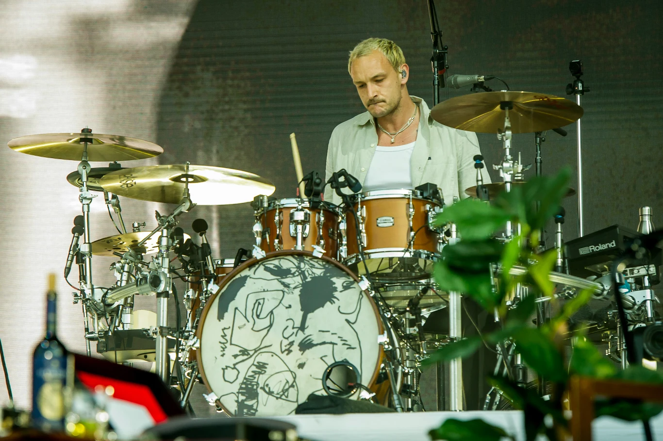 Koncert The 1975 na scenie Orange Warsaw Festival 2023