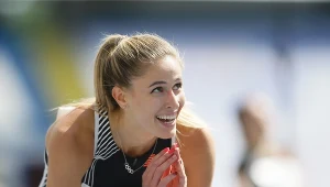 Natalia Kaczmarek ma powody do uśmiechu - jej forma wyraźnie idzie w górę