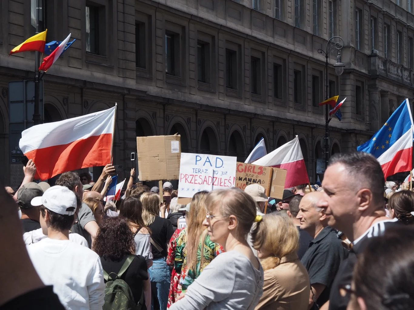 Uczestnicy marszu 4 czerwca