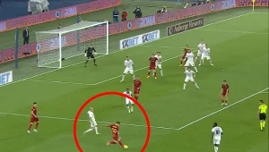 Nicola Zalewski strzela piękną bramkę dla AS Roma