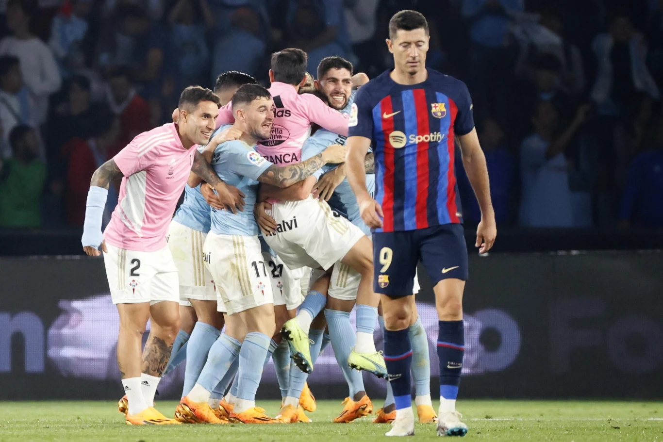 Celta Vigo do ostatniej kolejki broniła się przed degradacją z La Liga