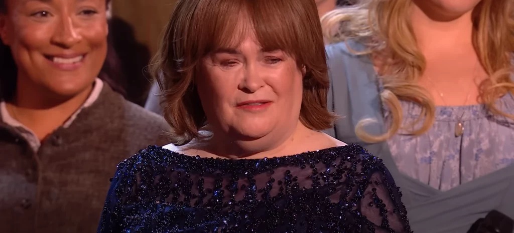 Susan Boyle w finale 16. edycji "Mam talent" wzruszyła się po słowach S. Cowella