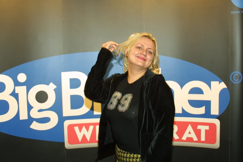 Manuela Michalak podczas prezentacji uczestników pierwszej edycji Big Brothera. Manuela Michalak podczas prezentacji uczestników pierwszej edycji Big Brothera.