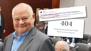 Komunikat NBP indeksowany w Google. Po kliknięciu w link oświadczenie jest niedostępne (na zdj. prezes NBP Adam Glapiński)