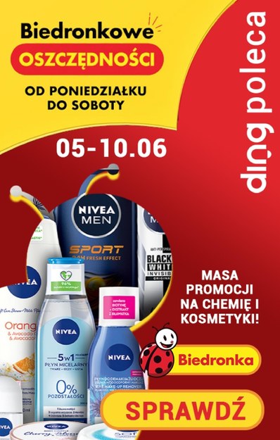 Kosmetyki i chemia w Biedronce!