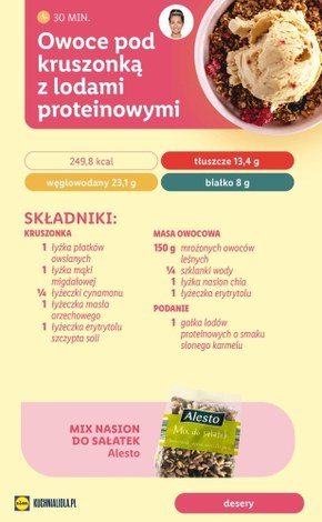 Zbilansowany jadłospis z Lidlem
