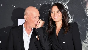 Bruce Willis z żoną