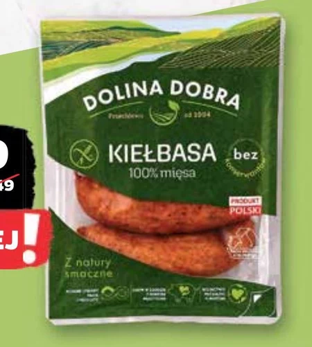 Dolina Dobra Kiełbasa 100 % mięsa 400 g