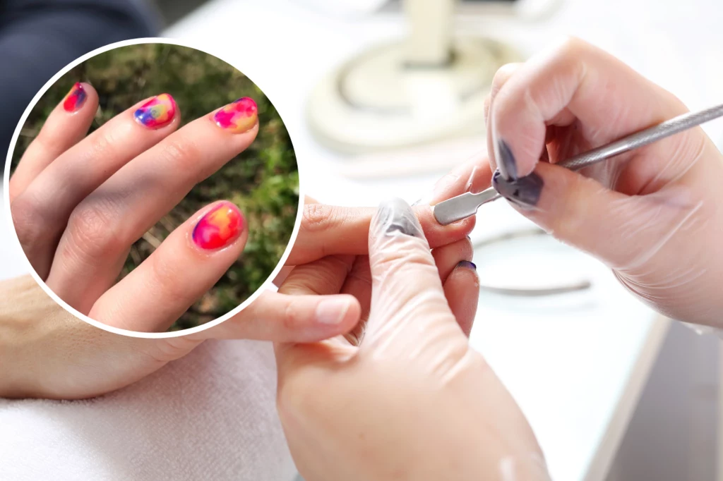 Watercolor nails są zarazem unikatowe i uniwersalne