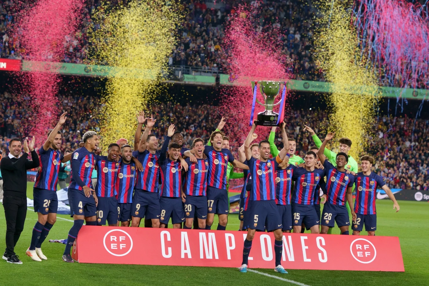 FC Barcelona i pozostałe kluby ligi hiszpańskiej zagrają pod nowym szyldem FC Barcelona i pozostałe kluby ligi hiszpańskiej zagrają pod nowym szyldem