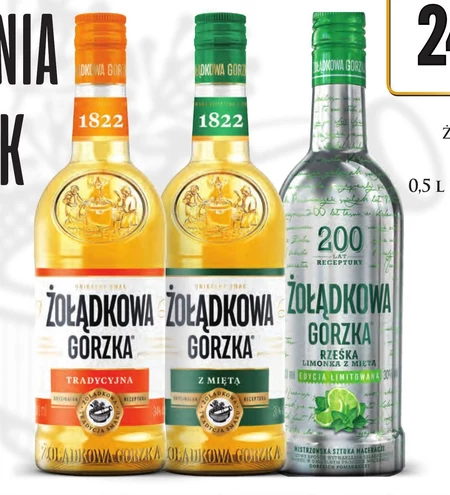 Wódka Żołądkowa Gorzka