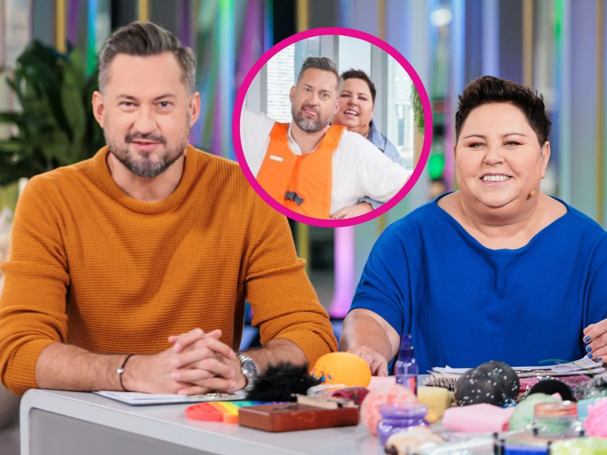 Dorota Wellman i Marcin Prokop odegrali scenkę z Titanica Dorota Wellman i Marcin Prokop odegrali scenkę z Titanica