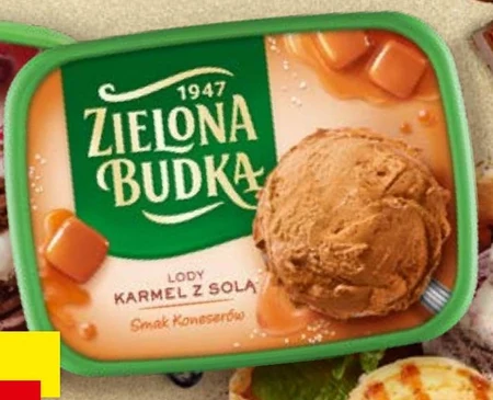 Zielona Budka Lody karmel z solą 1000 ml