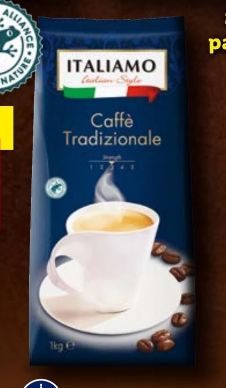 Kawa ziarnista Italiamo