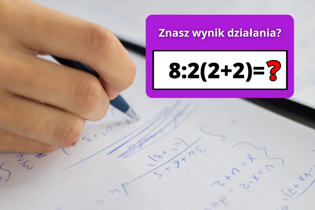 Ta zagadka matematyczna podzieliła Internet. Czy znasz poprawną odpowiedź?