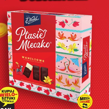 E. Wedel Ptasie Mleczko waniliowe 360 g