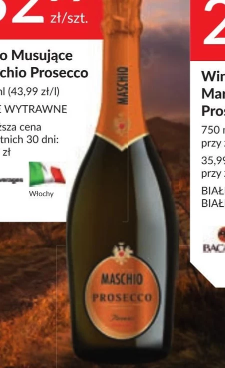 Wino musujące Maschio