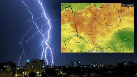 W środę w dużej części Polski będzie bardzo ciepło, lecz w wielu województwach możliwe burze