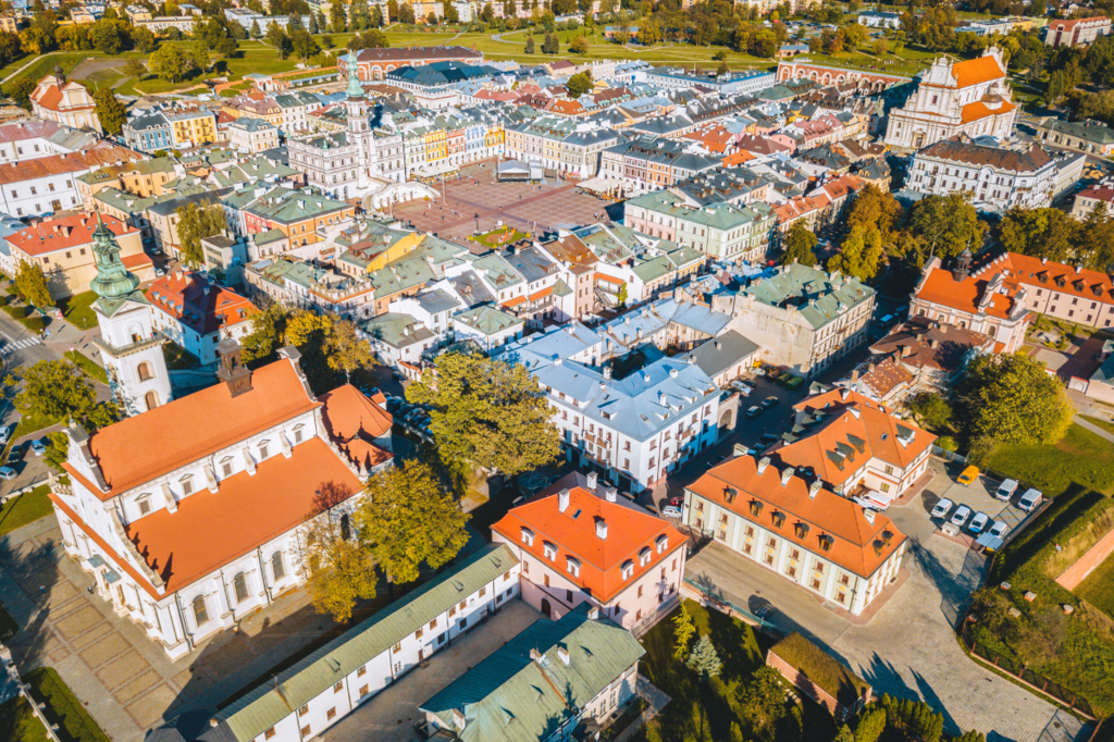 Panorama miasta Zamość