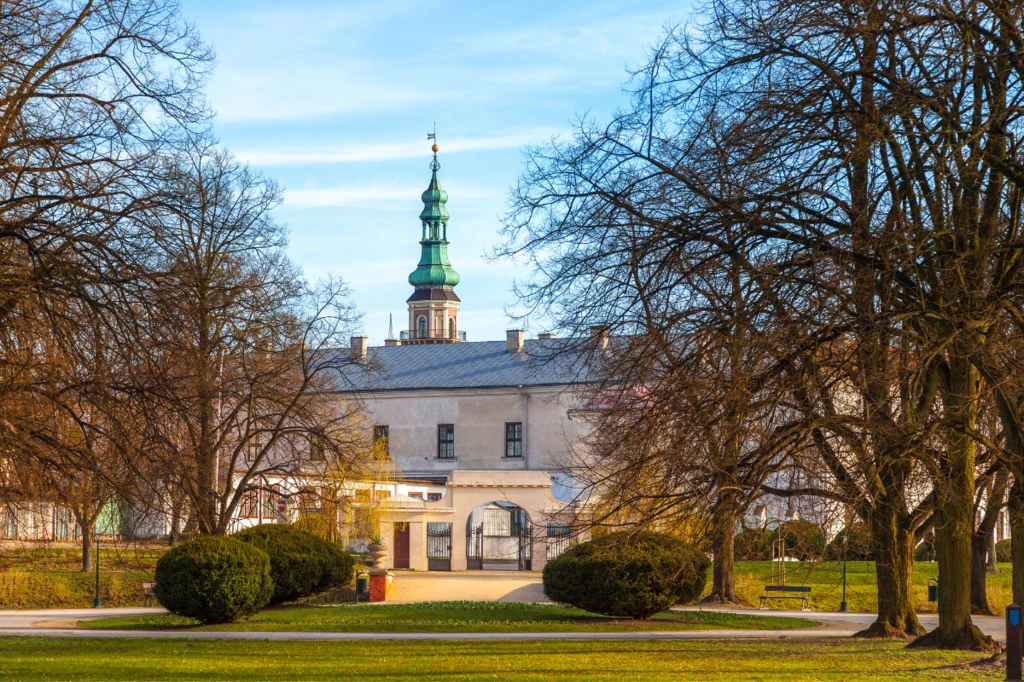 Park miejski w Zamościu