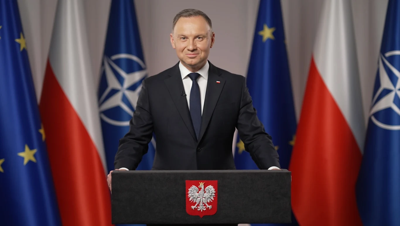 Prezydent Andrzej Duda wygłosił orędzie Prezydent Andrzej Duda wygłosił orędzie