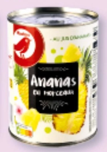 Ananas w puszce Auchan