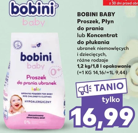 bobini Baby Proszek do prania ubranek kolor 1,2 kg (16 prań)