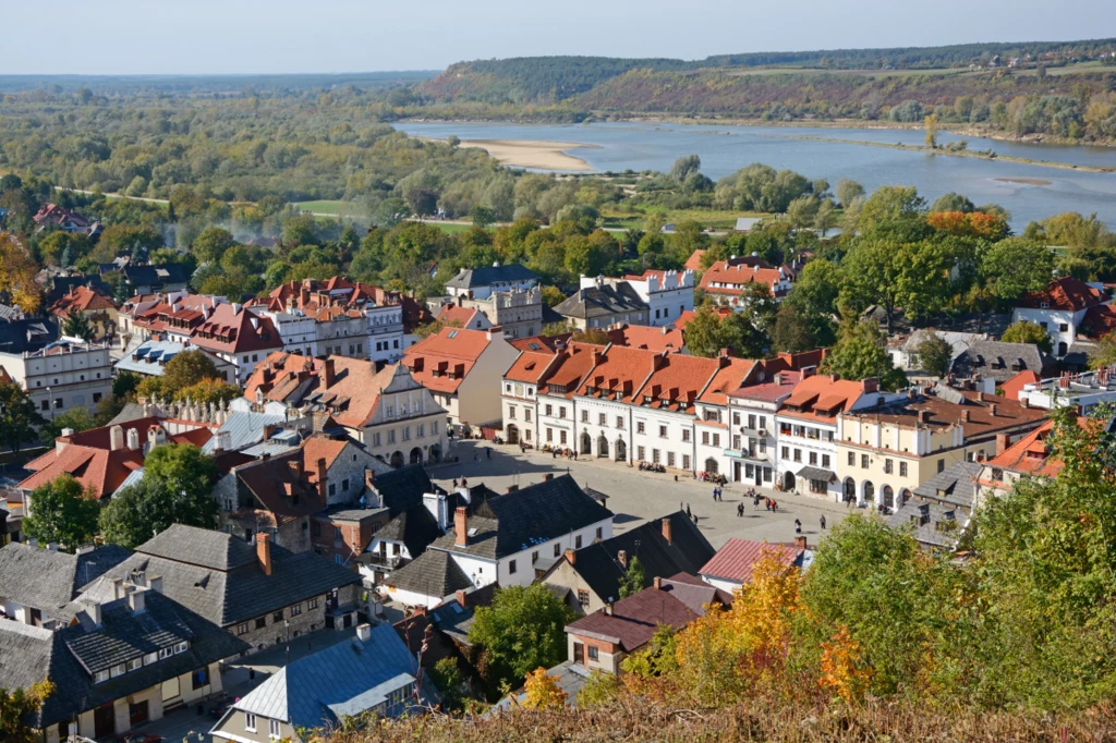 Widok na Kazimierz Dolny