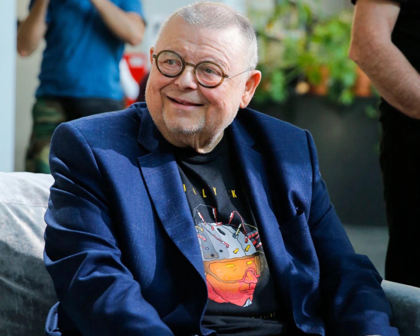 Wojciech Mann pojawił się na premierze książki Katarzyny Kubisiowskiej Wojciech Mann pojawił się na premierze książki Katarzyny Kubisiowskiej