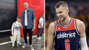 Kristaps Porzingis i Yuki Tsunoda
