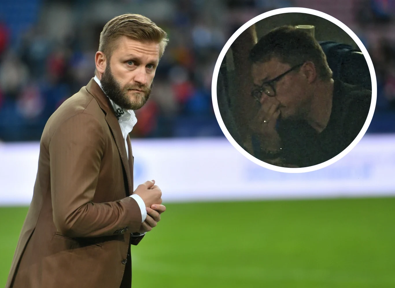 Na zdjęciu Jakub Błaszczykowski oraz prezes Wisły Kraków Jarosław Królewski Na zdjęciu Jakub Błaszczykowski oraz prezes Wisły Kraków Jarosław Królewski