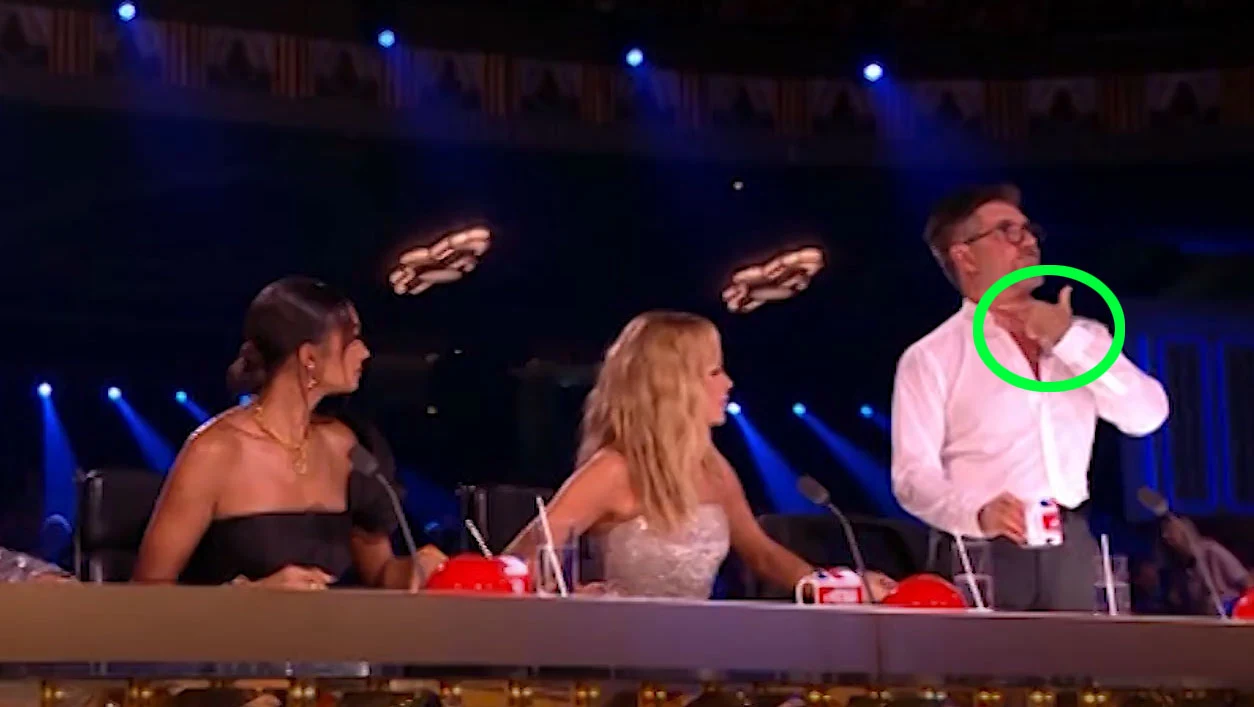 Simon Cowell nie mógł wykrztusić z siebie słowa podczas finału "Mam talent" Simon Cowell nie mógł wykrztusić z siebie słowa podczas finału "Mam talent"