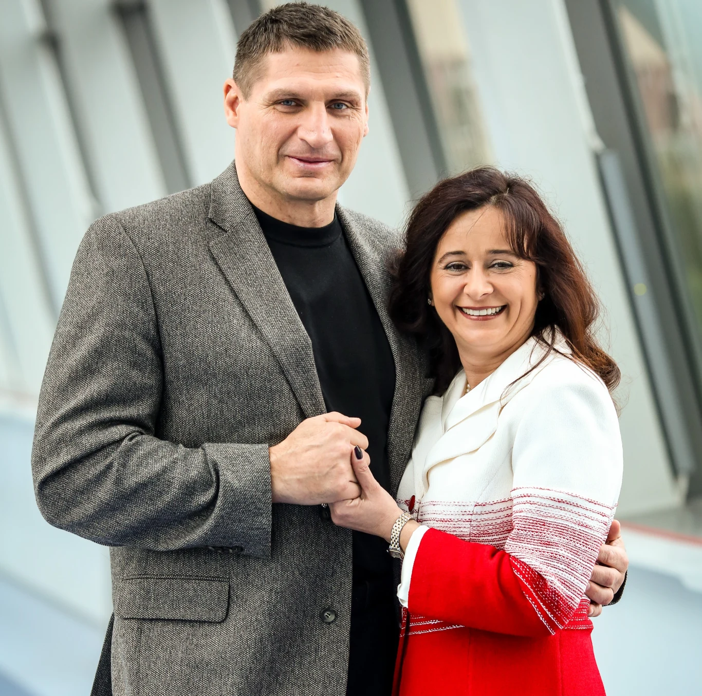 Andrzej Gołota pojawił się z żoną na na specjalnej kolacji IBF Andrzej Gołota pojawił się z żoną na na specjalnej kolacji IBF