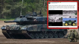 Rosyjski sprzęt jest tak dobry, że myli czołgi Leopard 2 z ciągnikami