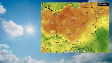 W środę w dużej części kraju będzie słonecznie i ciepło, jednak pojawią się również burze