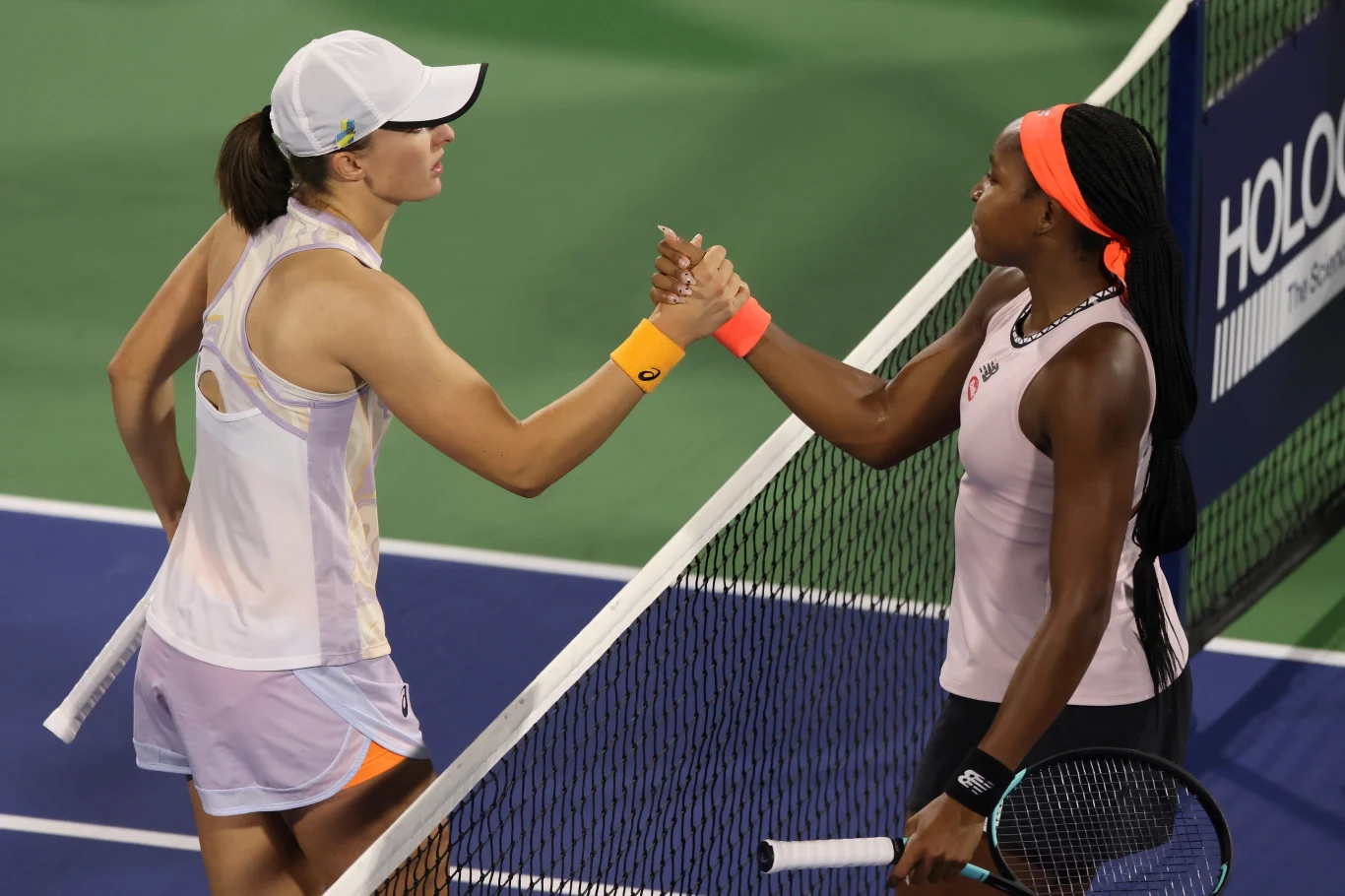 Iga Świątek i Cori Gauff Iga Świątek i Cori Gauff