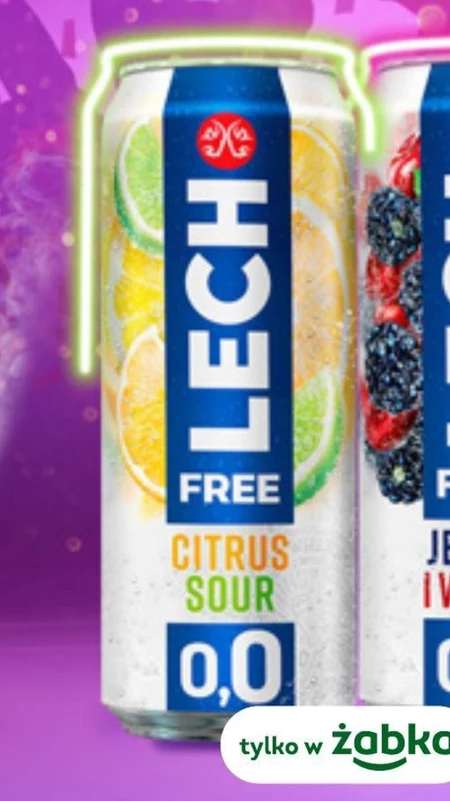 Lech Free Citrus Sour Piwo bezalkoholowe 500 ml
