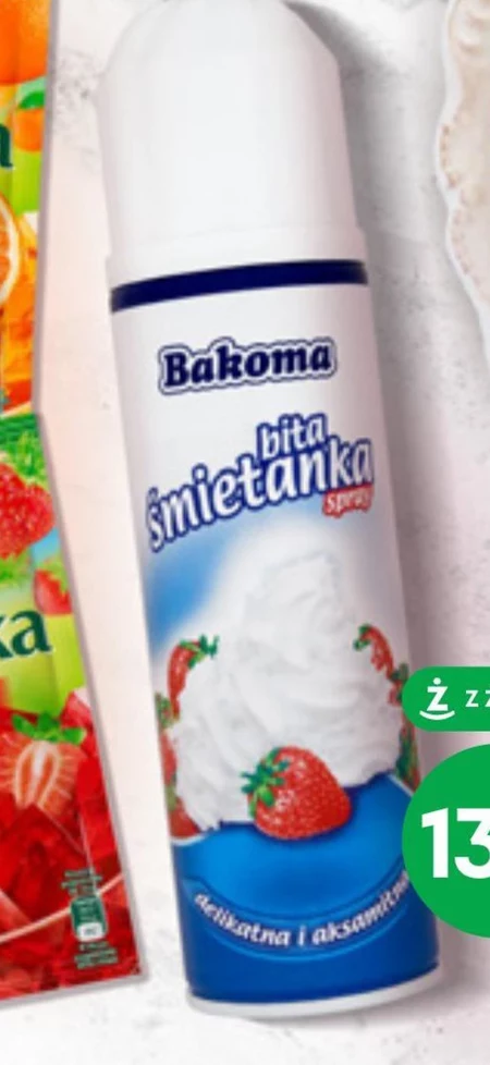 Bakoma Bita śmietanka spray 250 g