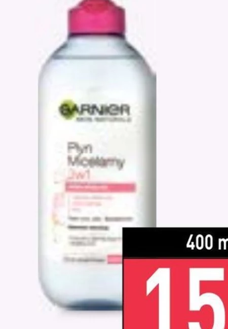 Garnier Skin Naturals Płyn micelarny 3w1 400 ml
